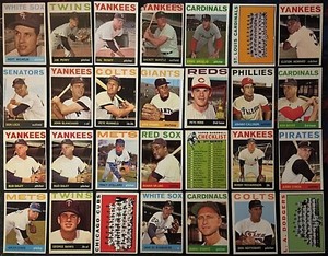 ⚾️ 1964 Topps Baseball - Player Selection - You Pick & Choose - Complete Set ⚾️