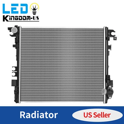 Radiador de aluminio para Jeep Gladiator/Wrangler JL 2018 2019 2020 2021 2022 2023 Foto 1 de 4