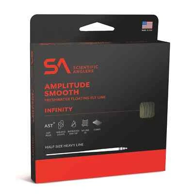 Scientific Anglers Amplitude Smooth Infinity Fly Line - WF6F - Naranja - 141048 Foto 1 de 2