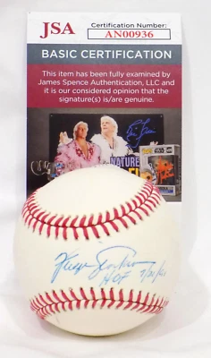 Fergie Jenkins HOF Signed Autoghaph NL Baseball Rangers, Red Sox Cubs+ 💎JSA COA - Image 1 of 4
