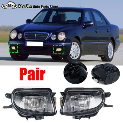 Luz antiniebla delantera derecha y derecha 2 piezas para Mercedes-Benz W210 E200 E220 E240 E280 E300 nueva Foto 1 de 4