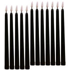 12Pcs Flameless Flicker Taper LED Candles Battery Operated Window Decoration