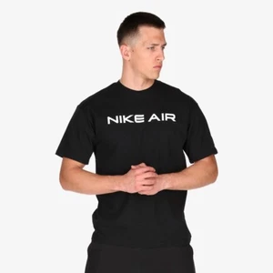 Men's Nike Air HBR Tee Black Size Small - Picture 1 of 3
