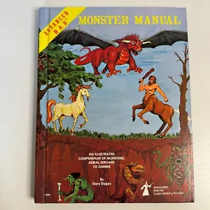 Monster Manual Dungeons & Dragons Advanced D&D TSR 1978 Hardcover (4th Edition) - Picture 1 of 17