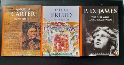 Lizzie Borden Angela Carter, Esther Freud, P.D.James, 3 x Penguin 60's Miniature - Image 1 of 4