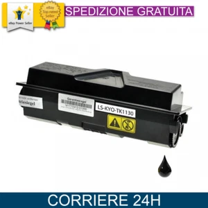 Toner TK-1130 Nero per Kyocera Compatibile 1T02MJ0NL0 - Foto 1 di 1