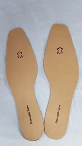Ermenegildo Zegna Original Leather Replacement Shoe Insoles Tan Beige Size 4-13 - Picture 1 of 5