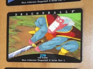 DRAGON BALL Z DBZ HERO COLLECTION PART 3 CARD REG REGULAR CARTE 279 MINT NEUF - Picture 1 of 2