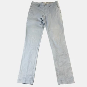 Lacoste Slim Chinohose Herren 30 34 Hose Preppy Herren hell babyblau Stretch - Bild 1 von 13