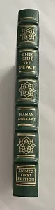 EASTON PRESS Hanan Ashrawi THIS SIDE OF PEACE SIGNED FIRST EDITION Palestine - Picture 1 of 8