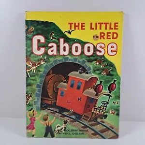 Big Golden Book The Little Red Caboose Train Full Color Hardcover c1969 - Imagen 1 de 9