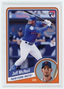 Jeff McNeil 2019 Topps Throwback Thursday Set 16 TBT #91 (C) Rookie RC Mets - Bild 1 von 2