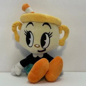 23cm/9” Cuphead Ms. Chalice Girl Plush Stuffed Doll Plushie Cup head Toy - Picture 1 of 5