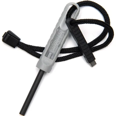 Vara de ferrocério ultraleve Exotac polySTRIKER Firestarter - Gunmetal - Imagem 1 de 4