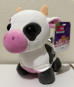 Adopt Me! Serie 1 Sammler Plüsch 8 Zoll Kuh Plüsch mit Code Uplift Games Neu mit Etikett - Bild 1 von 7