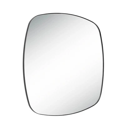 Renwil Sparti Iron Wall Mirror, Matte Black - Matte Black - Image 1 of 4