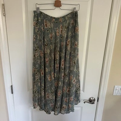 Women's Maxi 90s Full Flowy Floral Skirt Sarah Arizona XL - Image 1 of 4