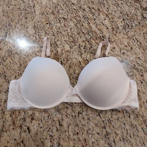Reggiseno push-up SOMA abbracciabile incantevole pizzo taglia 42C nudo/avorio UW J-Hook  - Foto 1 di 22