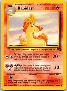 Rapidash Uncommon Jungle Unlimited 44/64 HP - Picture 1 of 2