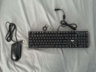 Havit Mechanical Gaming Keyboard and Mouse Combo - Black - Image 1 of 4