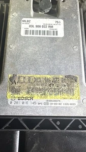 Bosch ECU 03L906022RM EDC17CP20 0281016145 VW Audi Engine Control Unit - Picture 1 of 1