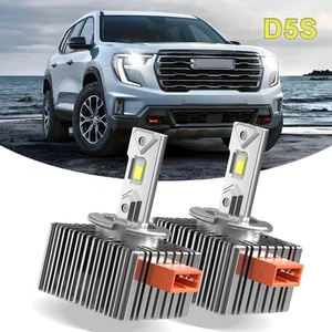 D5S LED Headlight Bulb High-Low Beam for Chevrolet Equinox 2016-2021 Replace HID - Picture 1 of 12