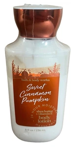 Bath & Body Works Sweet Cinnamon Pumpkin Body Lotion Moisturizer, 8 oz Bottle - Picture 1 of 2