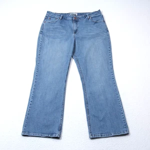 Levis Signature Jeans Damen 18 Short 35X28 Mid Rise Bootcut Medium Blue Wash - Bild 1 von 13