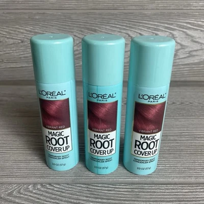 L’Oréal Magic Root Cover Up Corrector Temporal Spray - Rojo Vibrante - Lote de 3 Foto 1 de 2