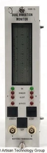 Bently Nevada 3300/15-05-01-02-00-00-00 Dual Vibration Monitor - Picture 1 of 5