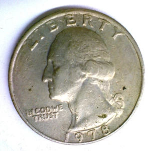 1978 Washington No Mint Mark - Picture 1 of 2