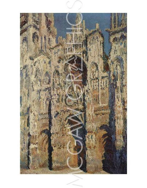 El Portal y el Tour D'Albane 1884, Claude Oscar Monet, Decoración de Pared 14" x 11" Foto 1 de 2