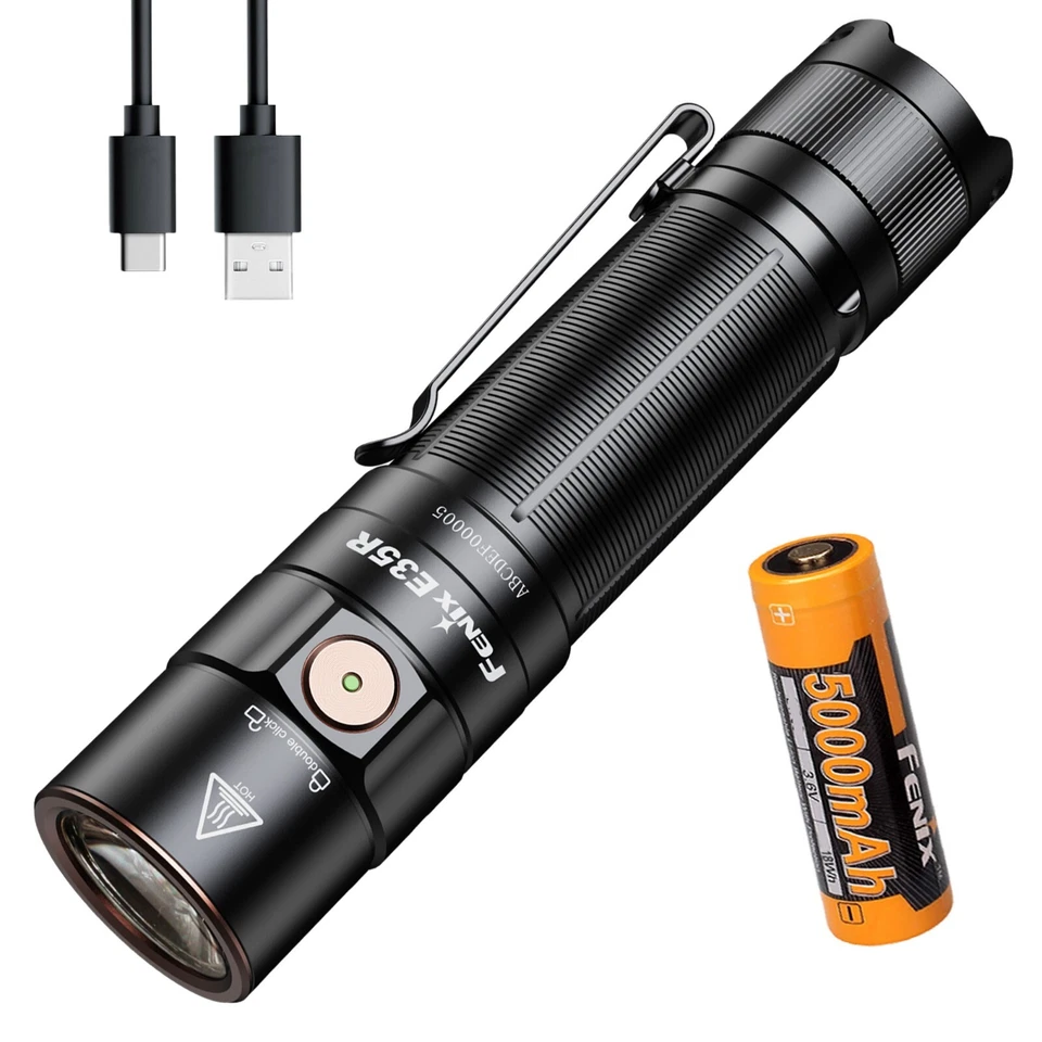 Fenix E35R EDC 3100 Lumens USB-C Rechargeable Flashlight - Image 1 of 4
