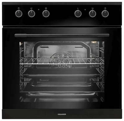 Oranier | EBH230 | Einbauherd | pureBLACK XL 69L 9 Fkt beleuchtet Heißluft - Bild 1 von 4
