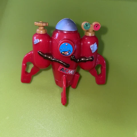 Looney Tunes Wile E. Coyote Action Figures Gee Whizzz Playmates Flight Suit Part Cover