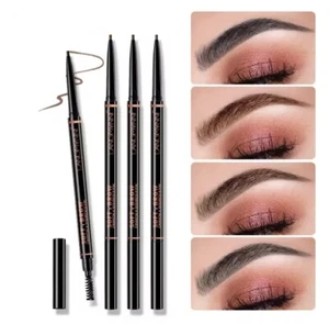 Eyeliner/ Eyebrow Pencil/Pen & Sourcils Fin/Waterproof/Rotatable Refill Tip/2in1 - Picture 1 of 11