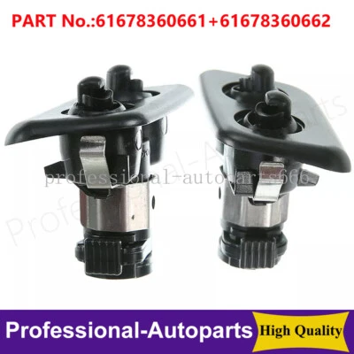 1 par de boquillas de lavado de faros delanteras izquierda+derecha para BMW 525i E39 528i 530i 540i M5 Foto 1 de 4