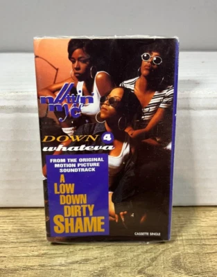 Nuttin Nyce - Down 4 Whateva - Cassette Single - Brand New Sealed - 1994 Zomba - Image 1 of 3