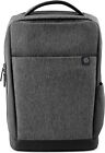 HP 15.6 inch Renew Recycled Backpack - Grey. Water Resistant Coating, Adjustable
