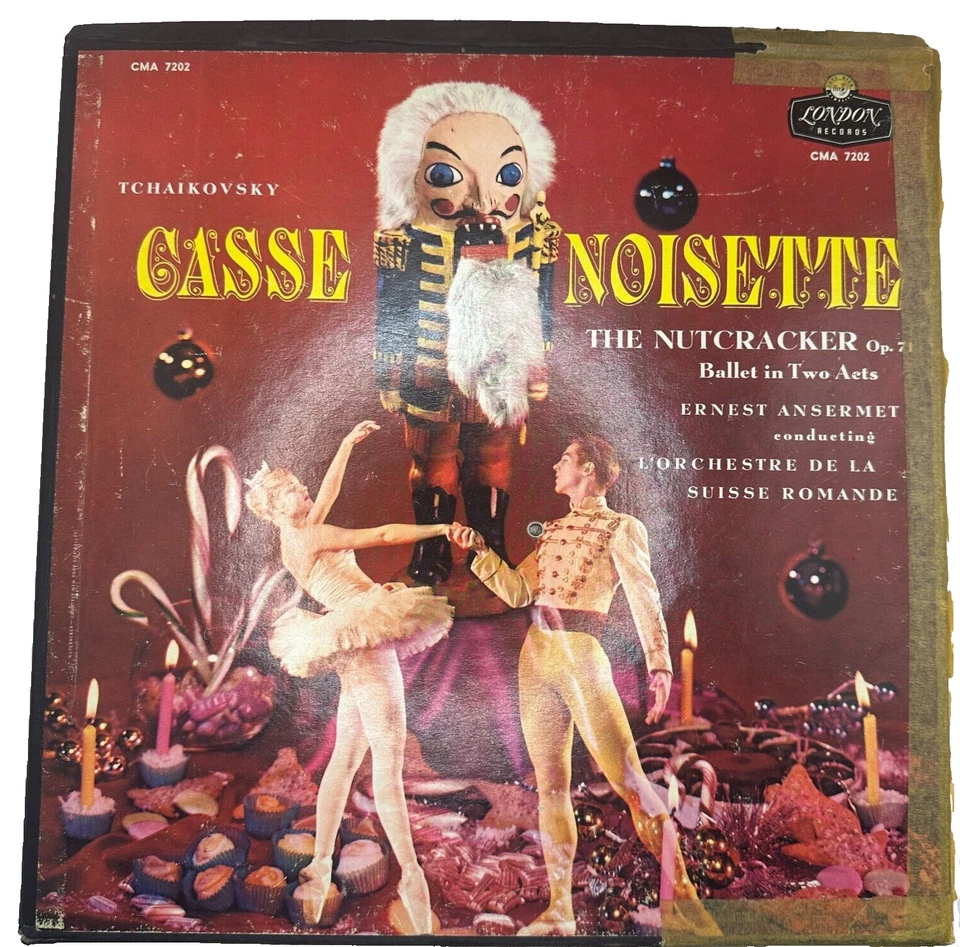 Tchaikovsky THE NUTCRACKER Casse Noisette Op 71 Ballet MONO CMA 7202 London HTF - Image 1 of 4