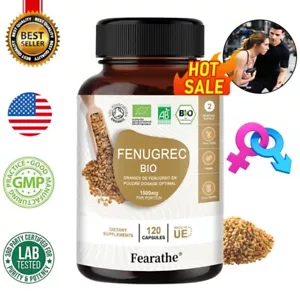 Semilla de alholva 1500 mg, 30 a 120 cápsulas - Sin gluten y sin OGM - Imagen 1 de 11