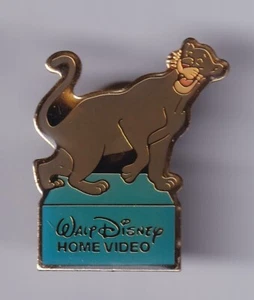 SELTENE PIN PINS PIN'S .. DISNEY PARIS FRANKREICH VINTAGE 1993 HOME VIDEO PANTHER ~ US - Bild 1 von 1