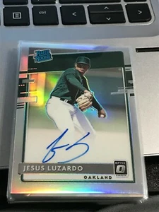 2020 Donruss Optic Rated Rookies Signatures Holo #3 Jesus Luzardo A's! KC28 - Picture 1 of 1