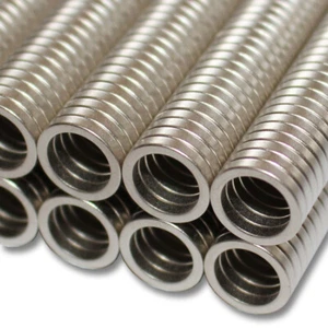 50 NEODIMIO POWER SUPER ANILLO IMANES D12x2 mm 9 mm agujero agujero n45 1,6 kg 12x9x2 - Imagen 1 de 2