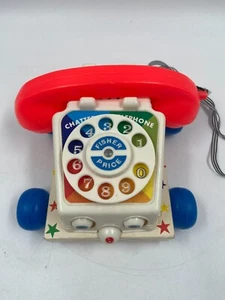 Fisher Price Telefon Chatter Phone Spielzeug vintage 1961 Belgium - Bild 1 von 8