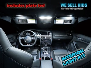 16x Audi A4 B8 A5 Interior LED Bulbs Kit XENON WHITE INTERIOR LIGHTS BULBS KIT - Picture 1 of 5