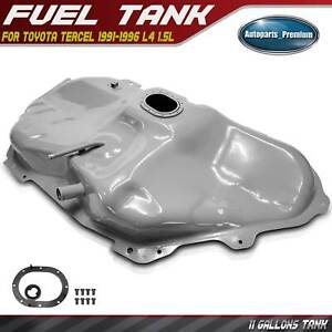 11 Gallons Silver Fuel Tank for Toyota Tercel 1991-1996 Paseo 1992-1996 L4 1.5L