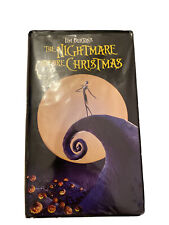 Tim Burton’s The Nightmare Before Christmas (VHS, 1994) Touchstone Clamshell