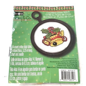 Studio18 Mary Co Engelbreit gezählt Kreuzstich Set Weihnachtsschmuck Glocke  - Bild 1 von 8