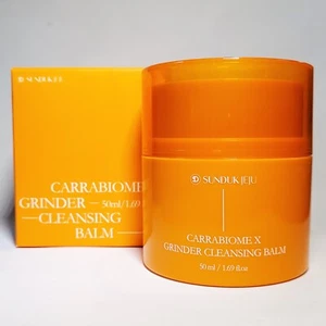 SUNDUK JEJU Carrabione X Grinder Cleansing Balm 50ml Moisturizer Sebum K-Beauty  - Picture 1 of 14